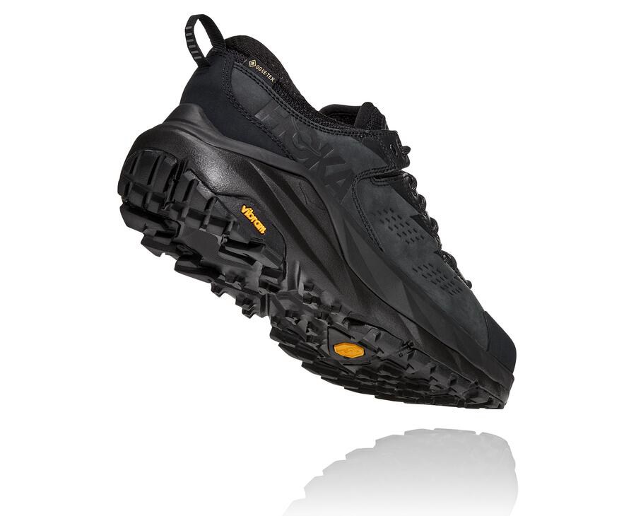 Hoka One One Trailove Tenisky Panske Čierne - Kaha Nizke GORE-TEX - 83607-VAJT